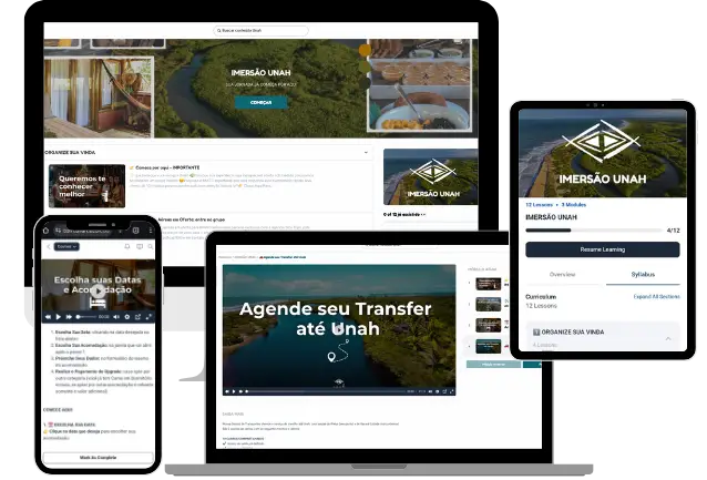 com.Unah Área de membros online