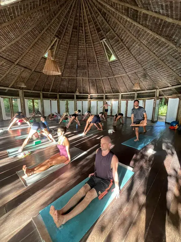 aula yoga maloca unah piracanga